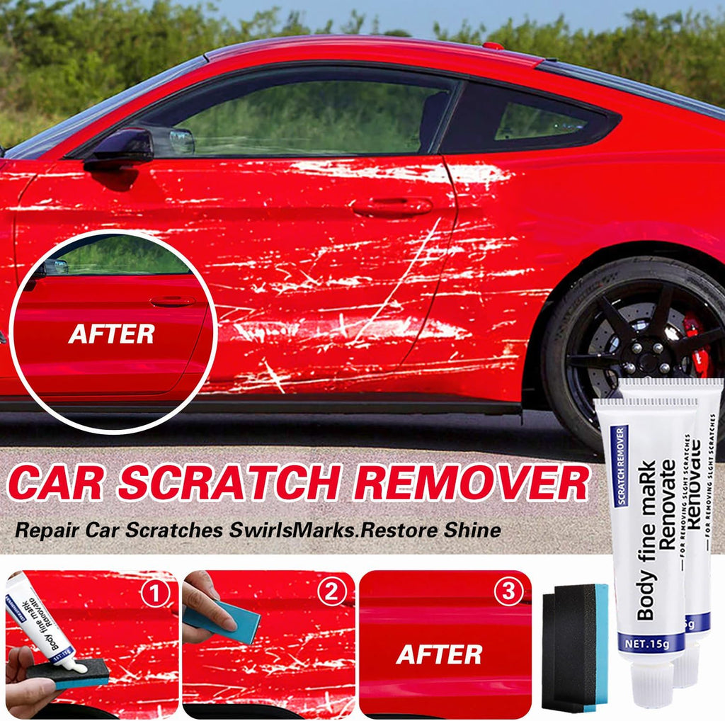 Mini Cordless Polisher for Car Detailing, 13Pcs Polisher Car Care Kit with 5 Polishing Pads & Scratch Grinding Agent, Cleaning Paste, Handheld Body Repair Machine for Auto Scratch Repair Waxing