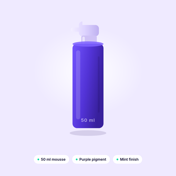Reludor Purple Paste — Color-Correcting Toothpaste